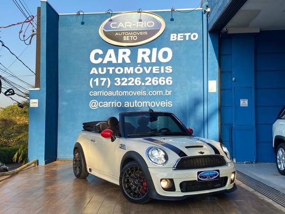MINI COOPER 1.6 JOHN COOPER WORKS CABRIO 16V GASOLINA 2P AUTOMÁTICO MINI COOPER 1.6 JOHN COOPER WORKS CABRIO 16V GASOLINA 2P AUTOMÁTICO